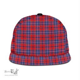 Scottish Wishart Dress Clan Tartan Snapback Hat - Classic Scottish Plaid Tartan Plaid