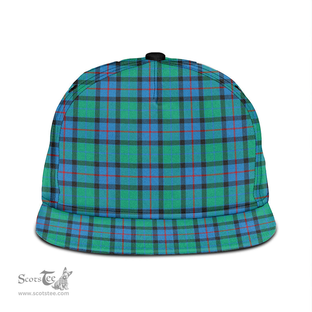 Scottish Flower Of Scotland Clan Tartan Snapback Hat - Classic Scottish Plaid Tartan Plaid