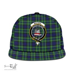 Scottish MacNeil of Colonsay Modern Clan Tartan Snapback Hat - Crest Classic Scottish Plaid Tartan Plaid