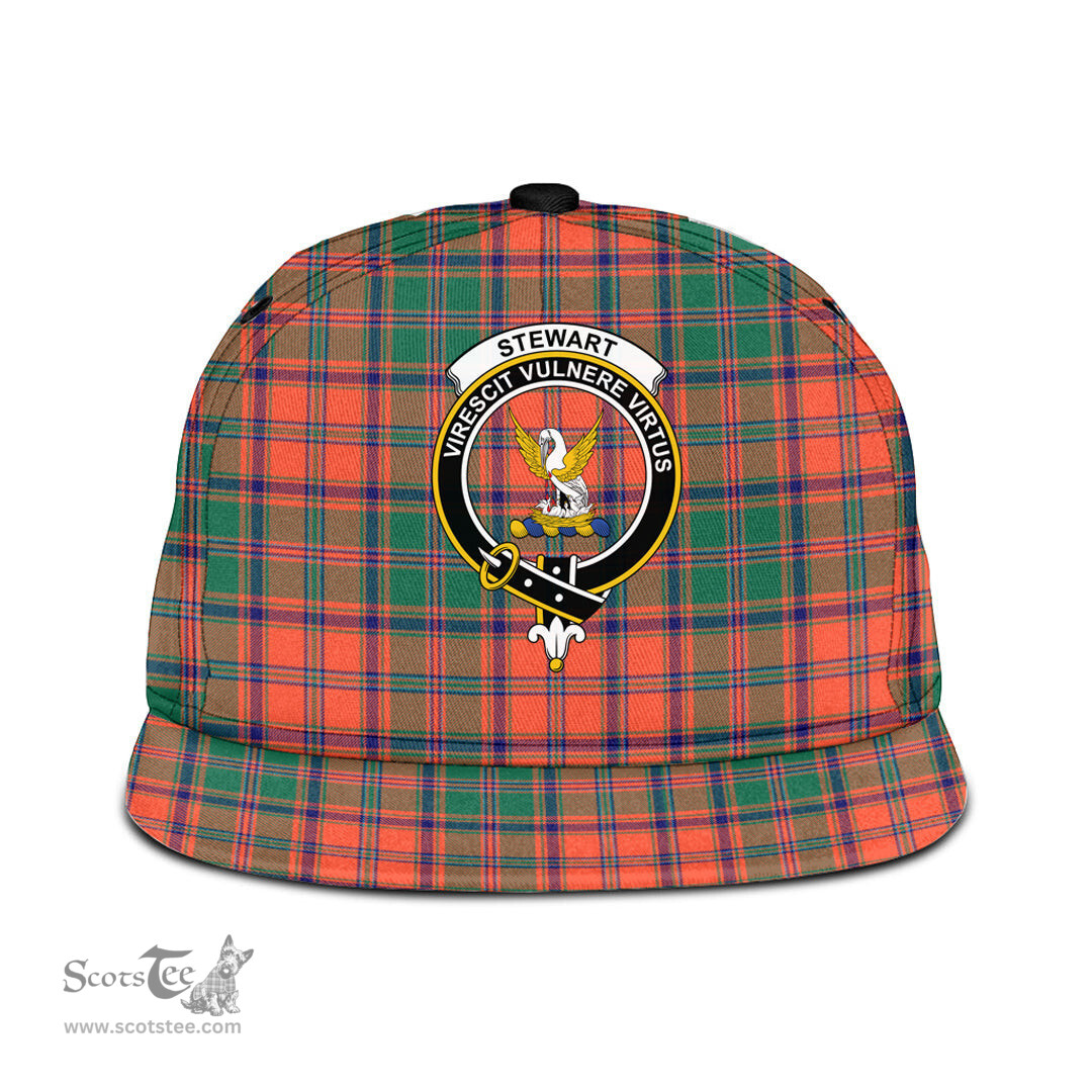 Scottish Stewart of Appin Ancient Clan Tartan Snapback Hat - Crest Classic Scottish Plaid Tartan Plaid
