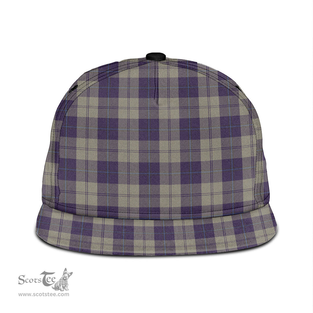 Scottish Cunningham Dress Blue Dancers Clan Tartan Snapback Hat - Classic Scottish Plaid Tartan Plaid