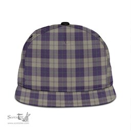 Scottish Cunningham Dress Blue Dancers Clan Tartan Snapback Hat - Classic Scottish Plaid Tartan Plaid