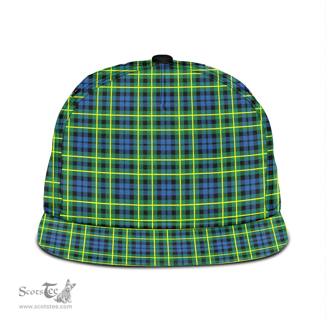 Scottish Campbell of Breadalbane Ancient Clan Tartan Snapback Hat - Classic Scottish Plaid Tartan Plaid