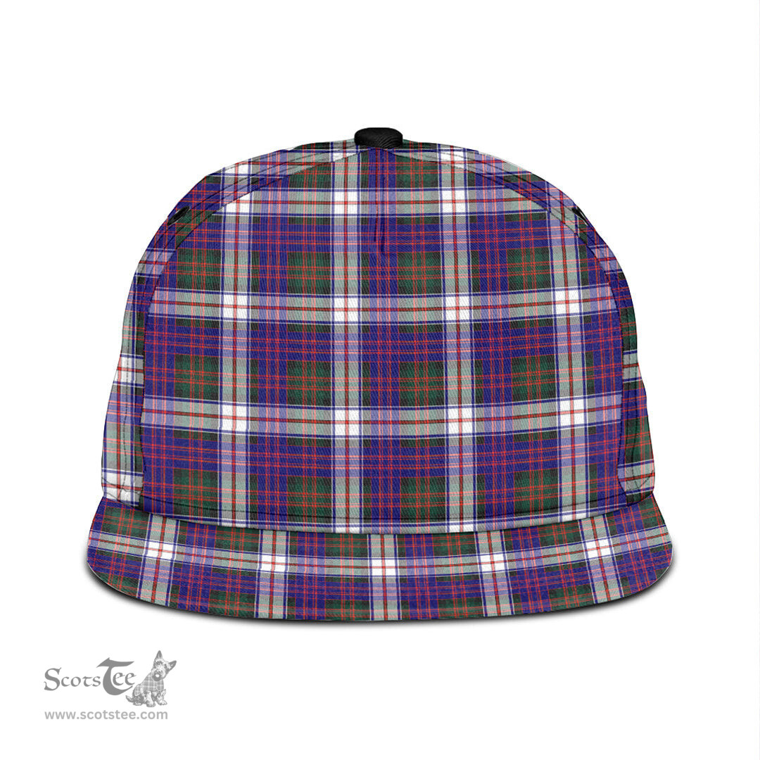 Scottish MacDonald Dress Modern Clan Tartan Snapback Hat - Classic Scottish Plaid Tartan Plaid