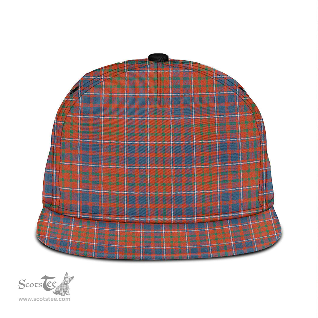 Scottish Cameron of Lochiel Ancient Clan Tartan Snapback Hat - Classic Scottish Plaid Tartan Plaid