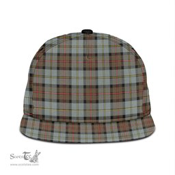 Scottish MacLeod of Harris Weathered Clan Tartan Snapback Hat - Classic Scottish Plaid Tartan Plaid