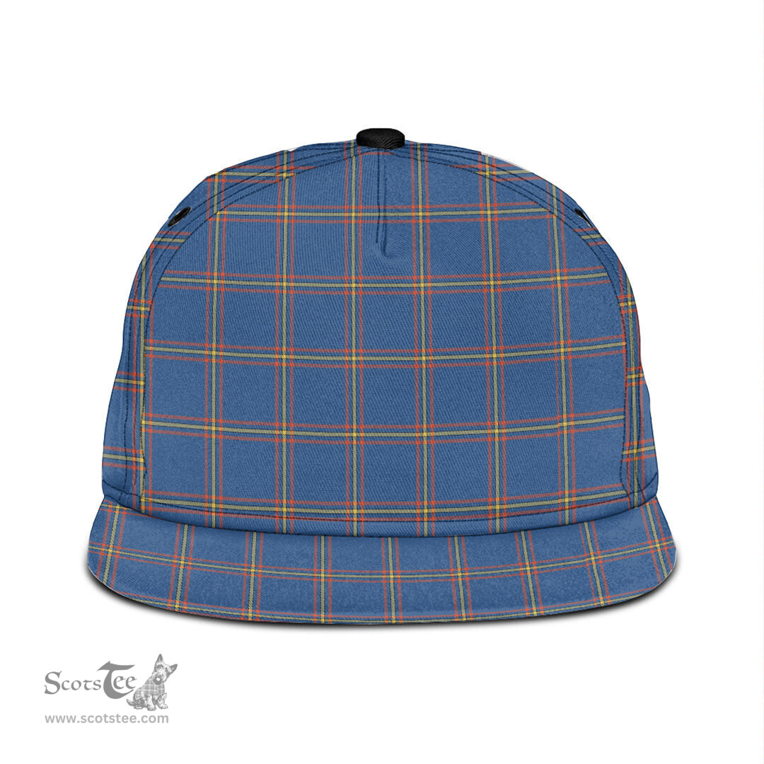 Scottish MacLaine of Loch Buie Hunting Ancient Clan Tartan Snapback Hat - Classic Scottish Plaid Tartan Plaid