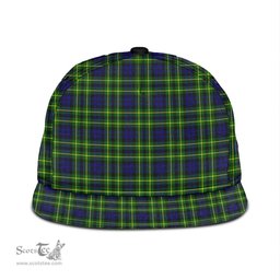 Scottish Campbell of Breadalbane Modern Clan Tartan Snapback Hat - Classic Scottish Plaid Tartan Plaid