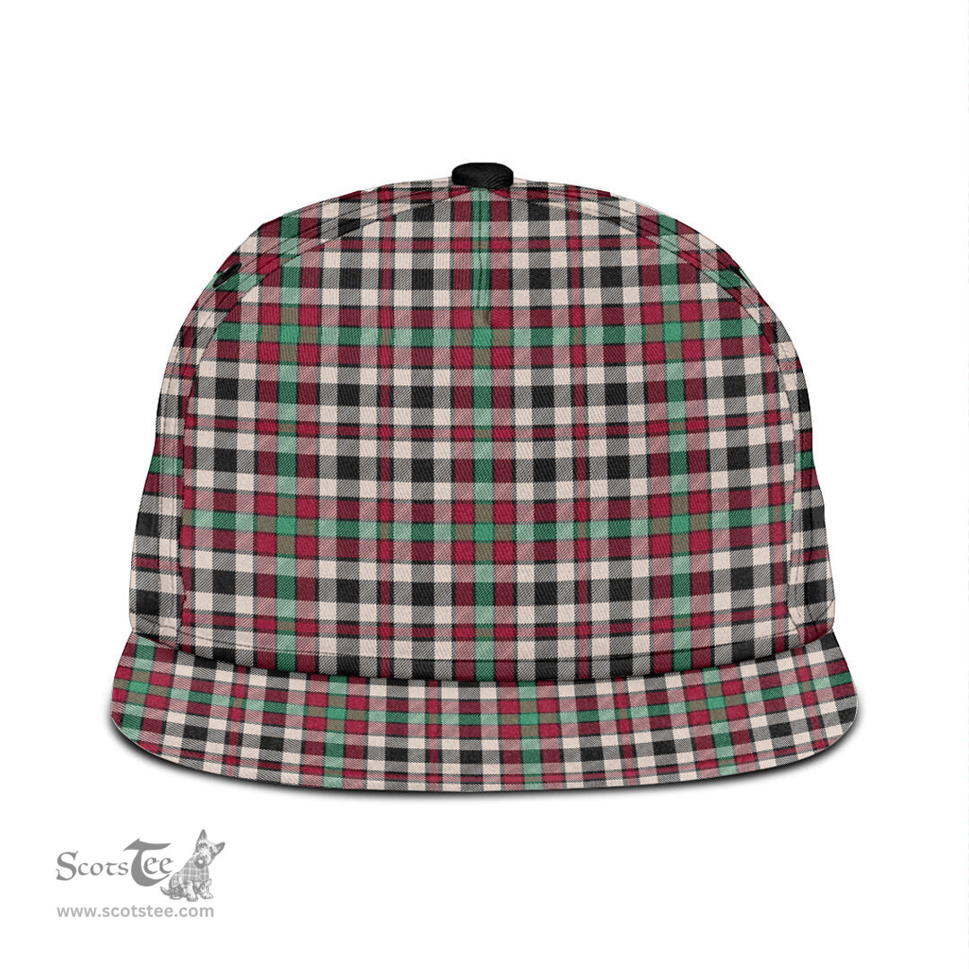Scottish Borthwick Dress Ancient Clan Tartan Snapback Hat - Classic Scottish Plaid Tartan Plaid
