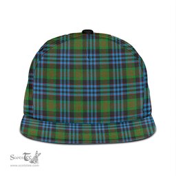 Scottish Newlands of Lauriston Clan Tartan Snapback Hat - Classic Scottish Plaid Tartan Plaid