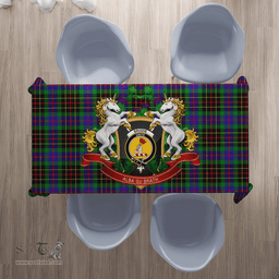 Scottish Brodie Hunting Modern Clan Tartan Tablecloth - Unicorn Thistle Style Scottish Plaid Tartan Plaid