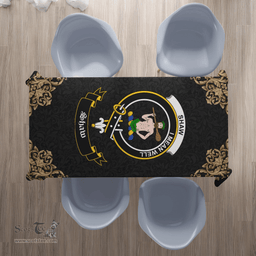 Scottish Shaw (of Sauchie) Clan Tartan Tablecloth - Gold Style Scottish Plaid Tartan Plaid