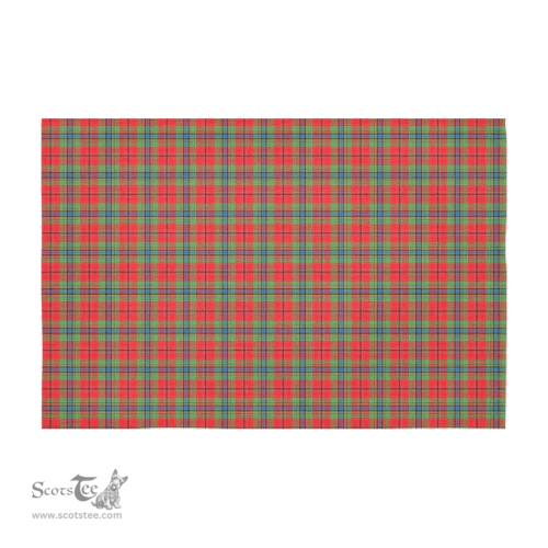 Scottish MacLean of Duart Modern Clan Tartan Tablecloth - Classic Scottish Plaid Tartan Plaid