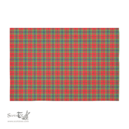 Scottish MacLean of Duart Modern Clan Tartan Tablecloth - Classic Scottish Plaid Tartan Plaid