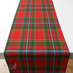 Scottish Drummond of Perth Clan Tartan Table Runner - Classic Scottish Plaid Tartan Plaid