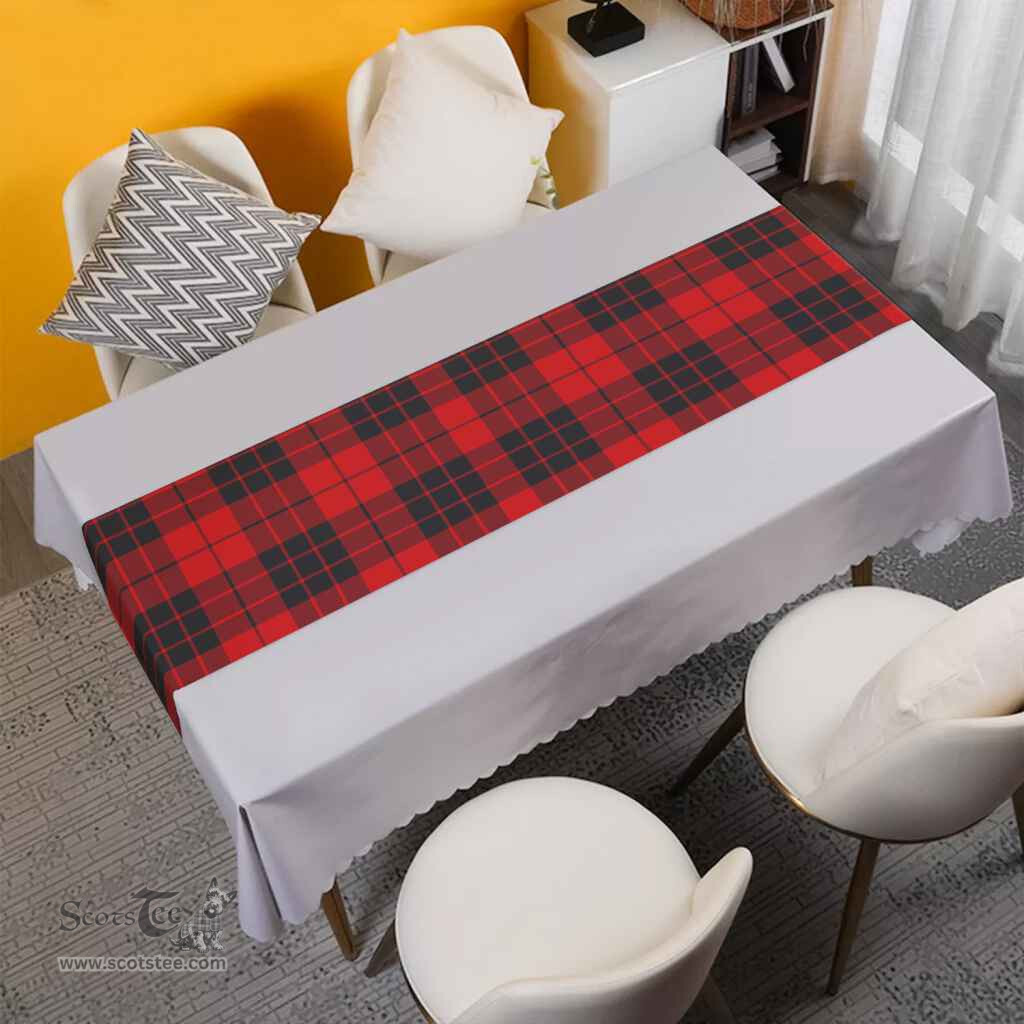 Scottish MacLeod of Raasay Clan Tartan Table Runner - Classic Scottish Plaid Tartan Plaid