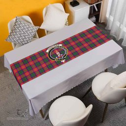Scottish Charteris (Earl of Wemyss) Clan Crest Tartan Table Runner Scottish Plaid Tartan Plaid