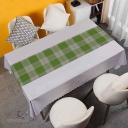 Scottish Cunningham Dress Green Dancers Clan Tartan Table Runner - Classic Scottish Plaid Tartan Plaid