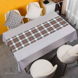 Scottish Stewart Dress Modern Clan Tartan Table Runner - Classic Scottish Plaid Tartan Plaid