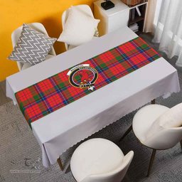 Scottish MacNicol (of Scorrybreac) Clan Crest Tartan Table Runner Scottish Plaid Tartan Plaid