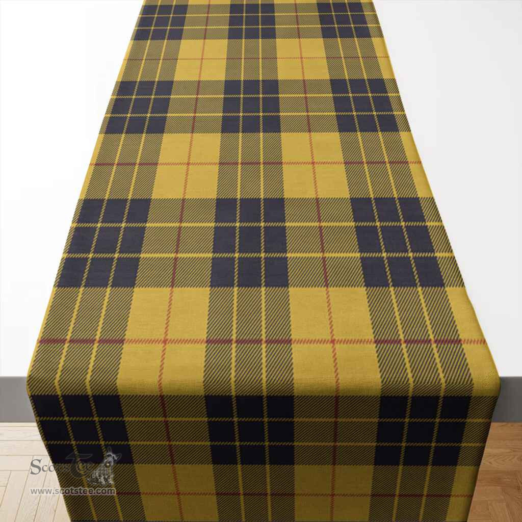 Scottish MacLeod of Lewis Ancient Clan Tartan Table Runner - Classic Scottish Plaid Tartan Plaid