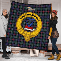 Scottish Rose Hunting Modern Clan Tartan Quilt - Crest Gold Style Scottish Plaid Tartan Plaid