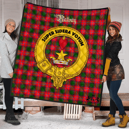 Scottish Rattray Modern Clan Tartan Quilt - Crest Gold Style Scottish Plaid Tartan Plaid