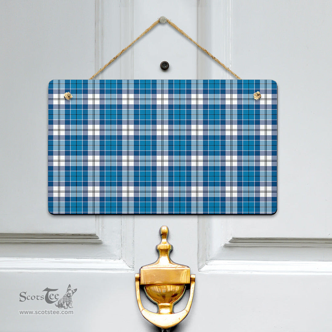 Scottish Roberton Clan Tartan Door Sign - Classic Scottish Plaid Tartan Plaid