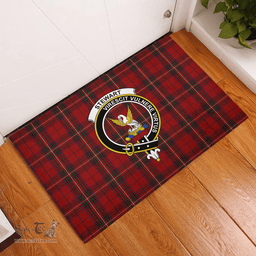 Scottish Stewart of Rothesay 01 Clan Tartan Rubber Door Mat - Classic Scottish Plaid Tartan Plaid