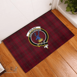 Scottish Stirling of Keir Clan Tartan Rubber Door Mat - Classic Scottish Plaid Tartan Plaid