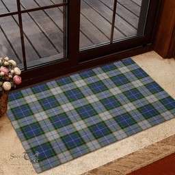 Scottish Nova Scotia District Dress Clan Tartan Rubber Door Mat - Classic Scottish Plaid Tartan Plaid