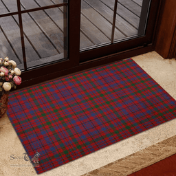 Scottish Murray of Tullibardine Clan Tartan Rubber Door Mat - Classic Scottish Plaid Tartan Plaid