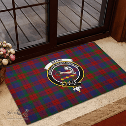 Scottish Skene of Cromar 01 Clan Tartan Rubber Door Mat - Classic Scottish Plaid Tartan Plaid