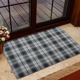 Scottish MacTavish of Dunardry Dress Clan Tartan Rubber Door Mat - Classic Scottish Plaid Tartan Plaid