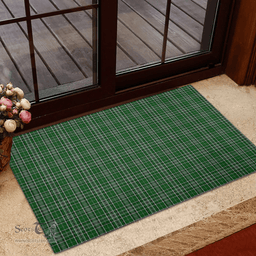 Scottish Gayre Dress Clan Tartan Rubber Door Mat - Classic Scottish Plaid Tartan Plaid