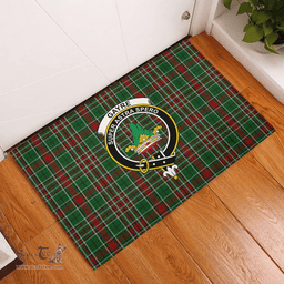 Scottish Gayre Bodyguard 02 Clan Tartan Rubber Door Mat - Classic Scottish Plaid Tartan Plaid