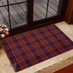 Scottish Cameron of Locheil Original Clan Tartan Rubber Door Mat - Classic Scottish Plaid Tartan Plaid