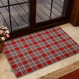 Scottish Drummond of Perth Dress 03 Clan Tartan Rubber Door Mat - Classic Scottish Plaid Tartan Plaid