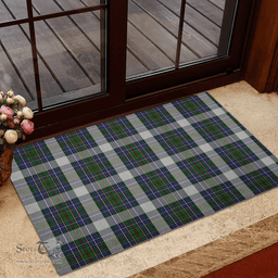Scottish Cockburn of Ormiston Dress Clan Tartan Rubber Door Mat - Classic Scottish Plaid Tartan Plaid