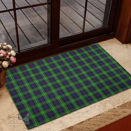 Scottish Davidson of Tulloch 02 Clan Tartan Rubber Door Mat - Classic Scottish Plaid Tartan Plaid