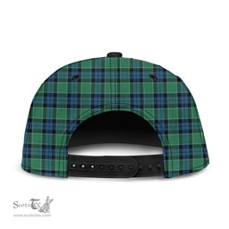 Scottish Graham of Menteith Ancient Clan Tartan Snapback Hat - Crest Classic Scottish Plaid Tartan Plaid