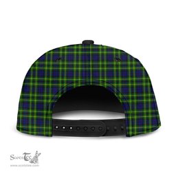 Scottish Campbell of Breadalbane Modern Clan Tartan Snapback Hat - Crest Classic Scottish Plaid Tartan Plaid