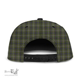 Scottish Davidson Tulloch Dress Clan Tartan Snapback Hat - Crest Classic Scottish Plaid Tartan Plaid