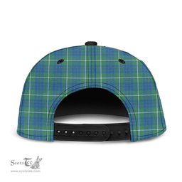 Scottish Hamilton Hunting Ancient Clan Tartan Snapback Hat - Crest Classic Scottish Plaid Tartan Plaid