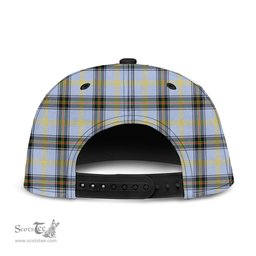 Scottish Bell of the Borders Clan Tartan Snapback Hat - Crest Classic Scottish Plaid Tartan Plaid
