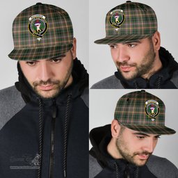 Scottish Buchanan Hunting Clan Tartan Snapback Hat - Crest Classic Scottish Plaid Tartan Plaid