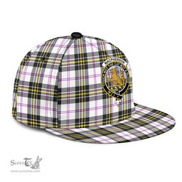 Scottish MacPherson Dress Modern Clan Tartan Snapback Hat - Crest Classic Scottish Plaid Tartan Plaid