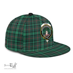Scottish Ross Hunting Modern Clan Tartan Snapback Hat - Crest Classic Scottish Plaid Tartan Plaid