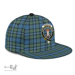 Scottish Robertson Hunting Ancient Clan Tartan Snapback Hat - Crest Classic Scottish Plaid Tartan Plaid
