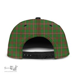 Scottish MacKinnon Hunting Modern Clan Tartan Snapback Hat - Crest Classic Scottish Plaid Tartan Plaid